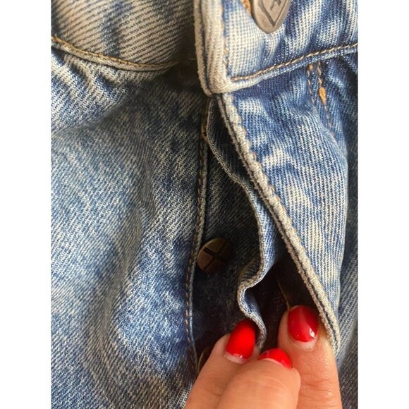 𝅺KSUBI Mens Jeans "Retrograde Trashed" Skinny Fit Sz 32 Distressed Button Fly - Picture 6 of 10